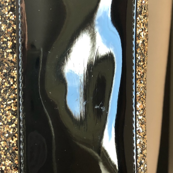 NWOT Black Sparkle Cosmetics Bag - Picture 7 of 8